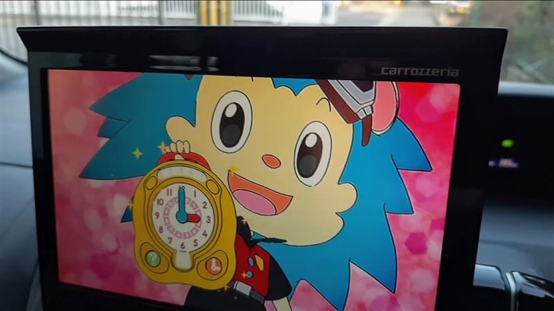 おでかけDVDの内容「時間を大切さを伝えるアニメ」